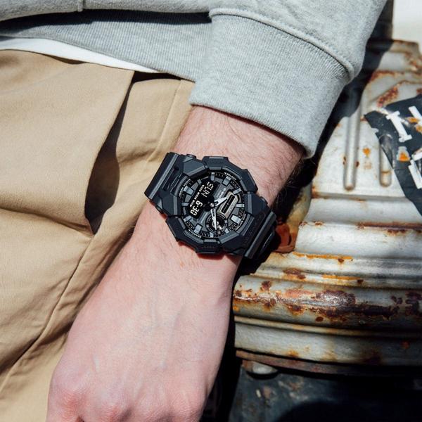 Casio G-Shock Analog - Digital Watch GA010-1A1 Black - Black