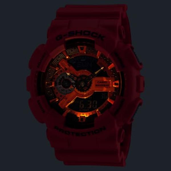 Casio G-Shock Analog-Digital Watch GA110RRB-4A Red