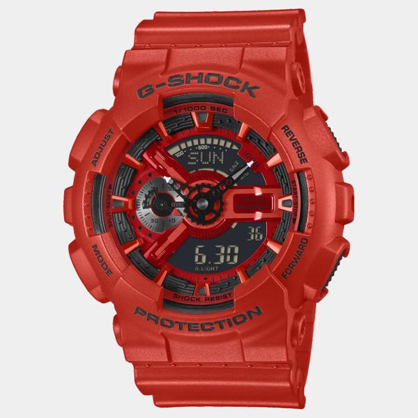 Casio G-Shock Analog-Digital Watch GA110RRB-4A Red