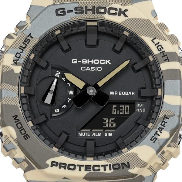 Casio G-Shock Analog-Digital Watch GA2100CM-5A Camo