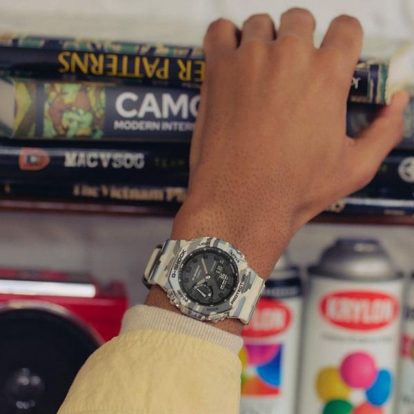 Casio G-Shock Analog-Digital Watch GA2100CM-5A Camo