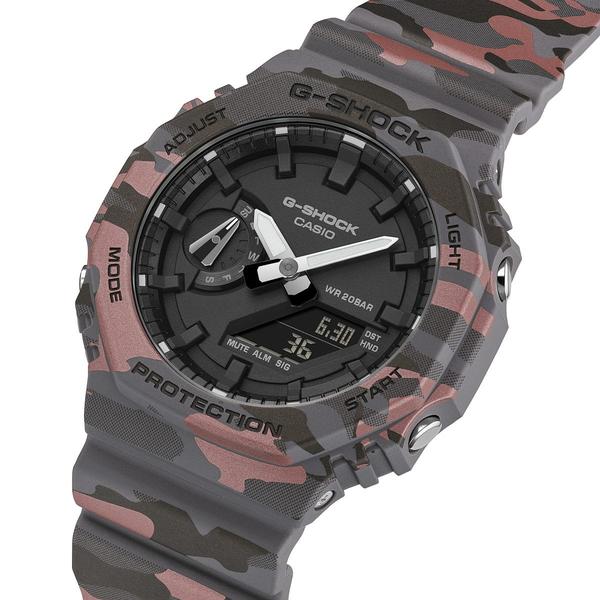 Casio G-Shock Analog-Digital Watch GA2100CM-8A Brown Camo
