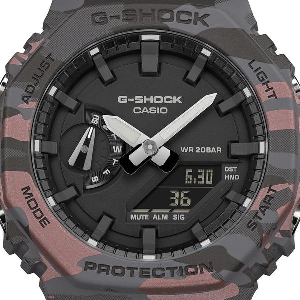 Casio G-Shock Analog-Digital Watch GA2100CM-8A Brown Camo
