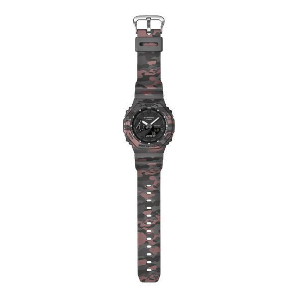 Casio G-Shock Analog-Digital Watch GA2100CM-8A Brown Camo