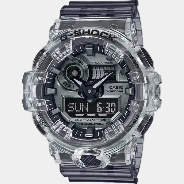 Casio G-Shock Analog-Digital Watch GA700SK-1A Clear - Smoke