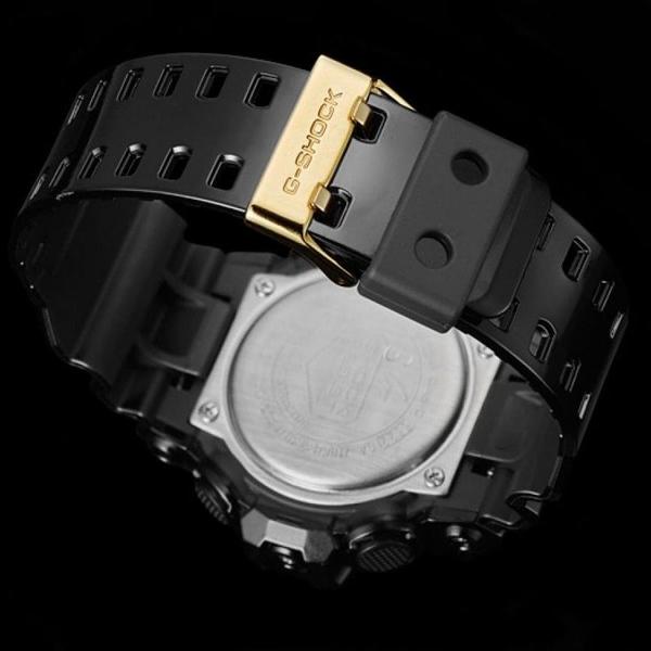 Casio G-Shock Analog-Digital Watch GA710GB-1A Black - Gold