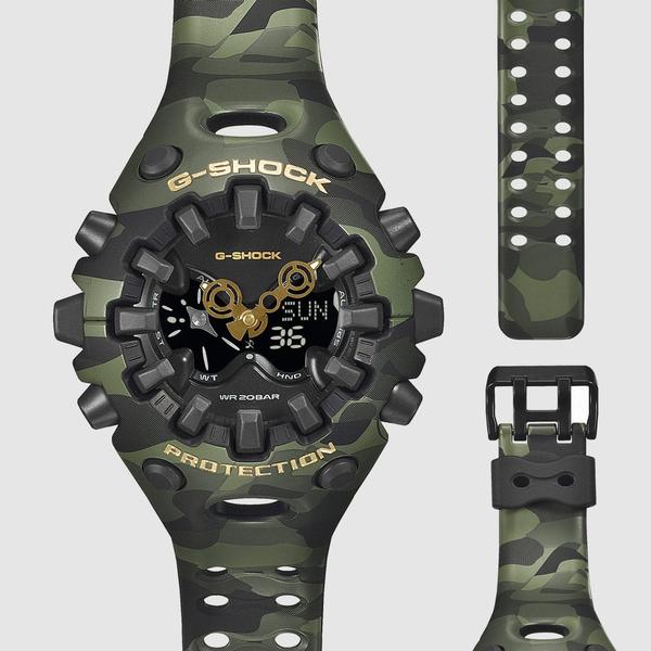 Casio G-Shock Analog-Digital Watch GAV01CMG-3A Camo