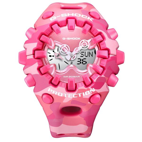 Casio G-Shock Analog-Digital Watch GAV01CMG-4A Pink Camo