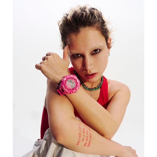 Casio G-Shock Analog-Digital Watch GAV01CMG-4A Pink Camo