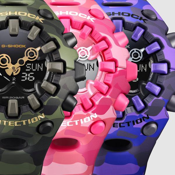 Casio G-Shock Analog-Digital Watch GAV01CMG-4A Pink Camo