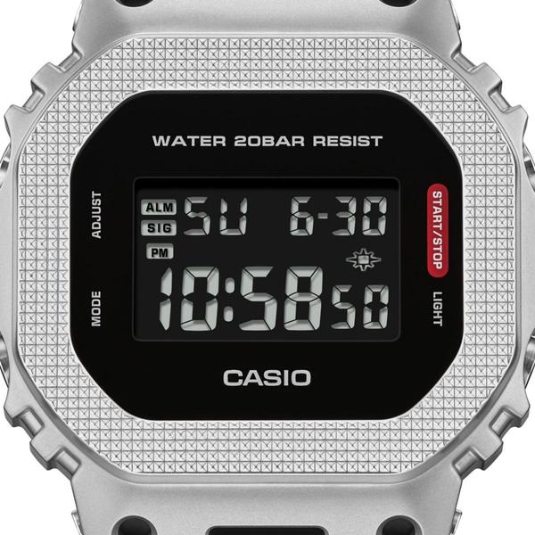 Casio G-Shock Digital Watch GM5600M-1 Silver - Black
