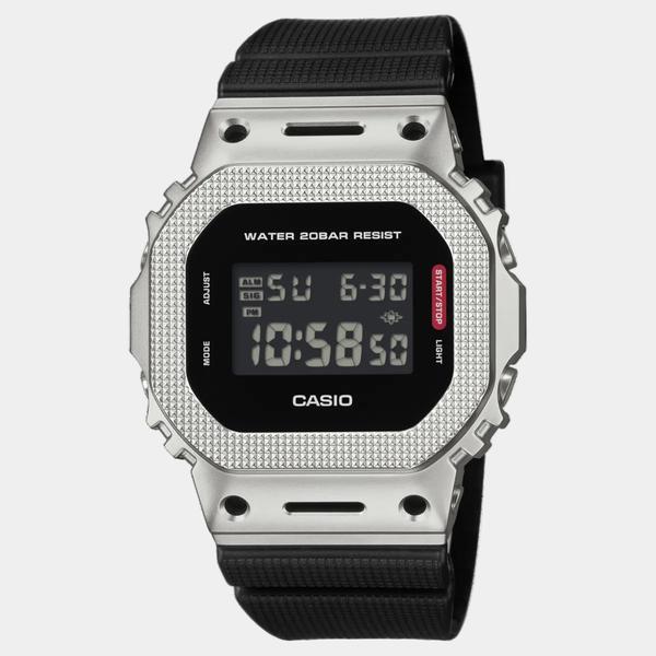 Casio G-Shock Digital Watch GM5600M-1 Silver - Black