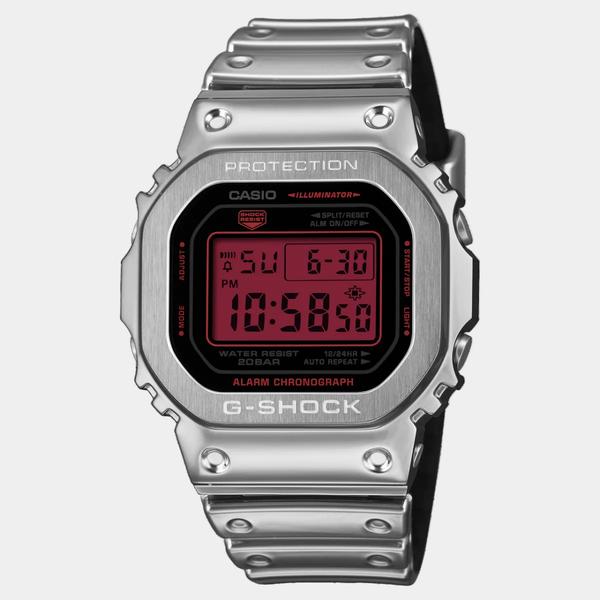 Casio G-Shock Digital Watch GM5600YRA-8 Silver - Red