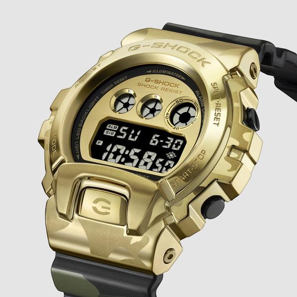 Casio G-Shock Digital Watch GM6900CMG-3 Gold - Camo
