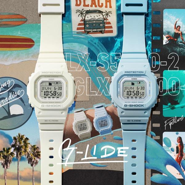 Casio G-Shock G-Lide Digital Watch GLXS5600-2 Light Blue