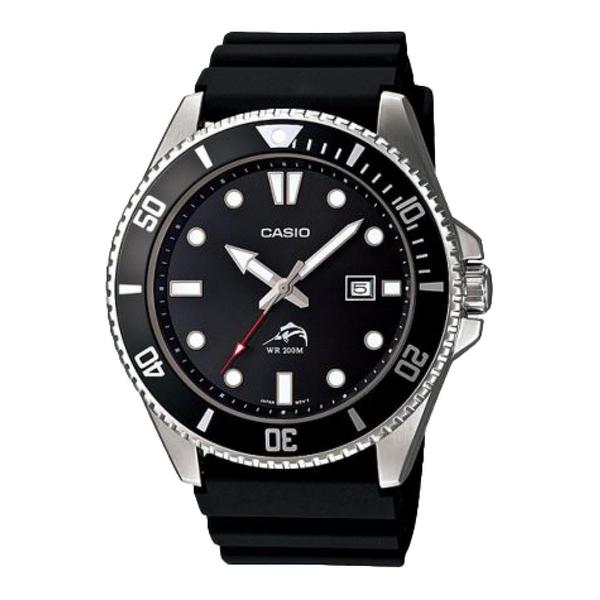 Casio Vintage Collection Analog Watch MDV106-1A Black - Silver