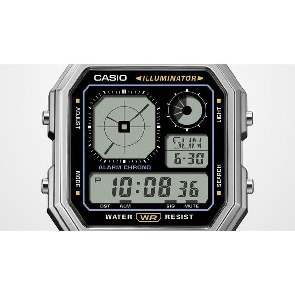 Casio Vintage Collection Digital Watch A130WE-1A Silver - Black