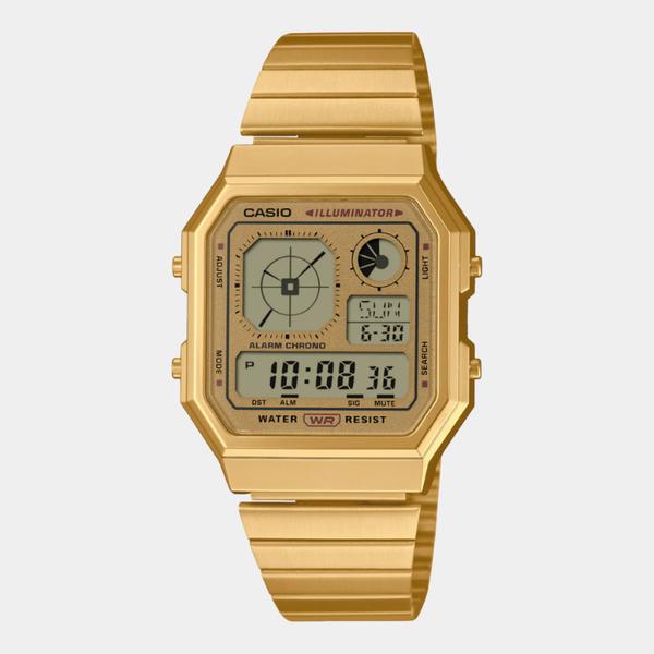 Casio Vintage Collection Digital Watch A130WEG-9A Gold