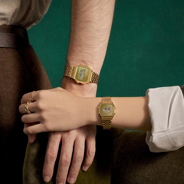 Casio Vintage Collection Digital Watch A158WEGV-9A Gold