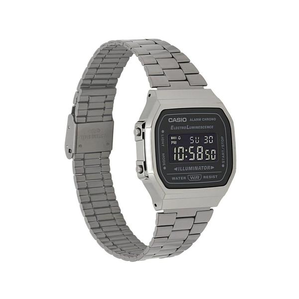 Casio Vintage Collection Digital Watch A168WGG-1BVT Gun Metal