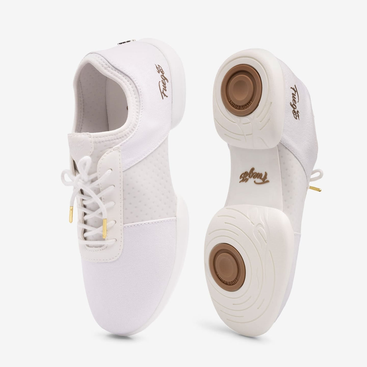 White Split-sole