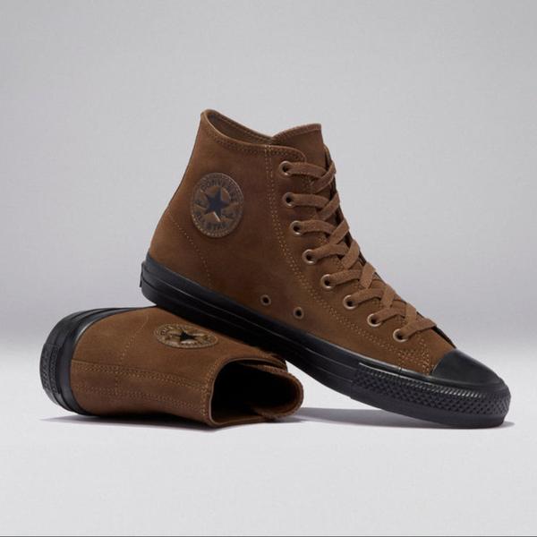 Converse Cons Chuck Taylor All Star Pro Hi Suede Grounded - Black - Grounded