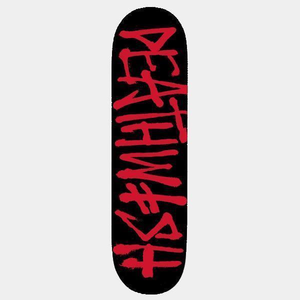 Deathwish Skateboards Deathspray Deck 8.25" Black - Red