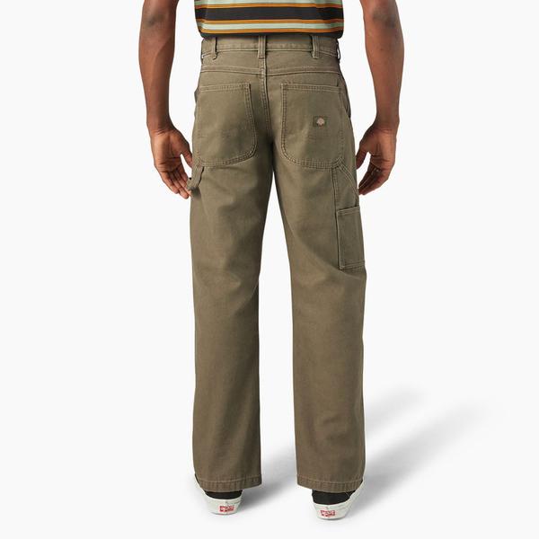 Dickies Canvas Carpenter Pants Military Green