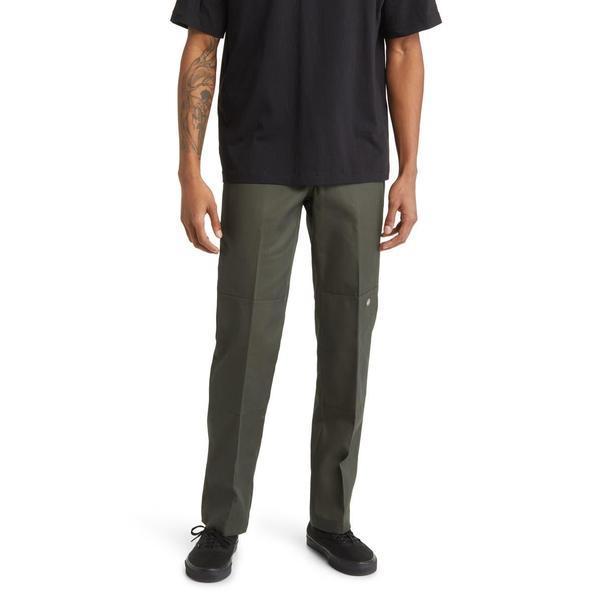 Dickies Flat Front Double Knee Pant Olive Green