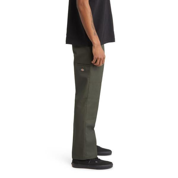 Dickies Flat Front Double Knee Pant Olive Green