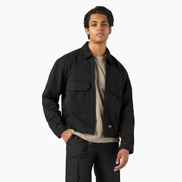 Dickies Fort Smith Trucker Jacket Black
