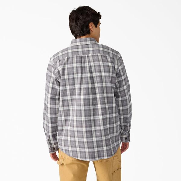 Dickies Long Sleeve Flannel Work Shirt December Sky