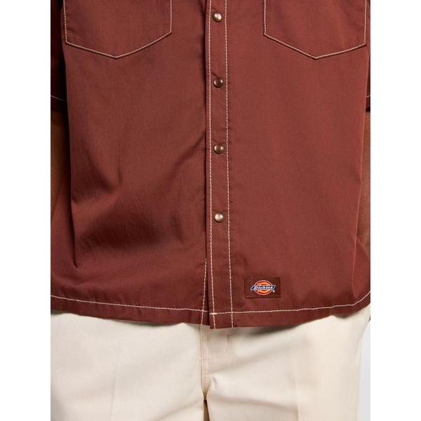 Dickies River Ranch Western Shirt Cappuccino