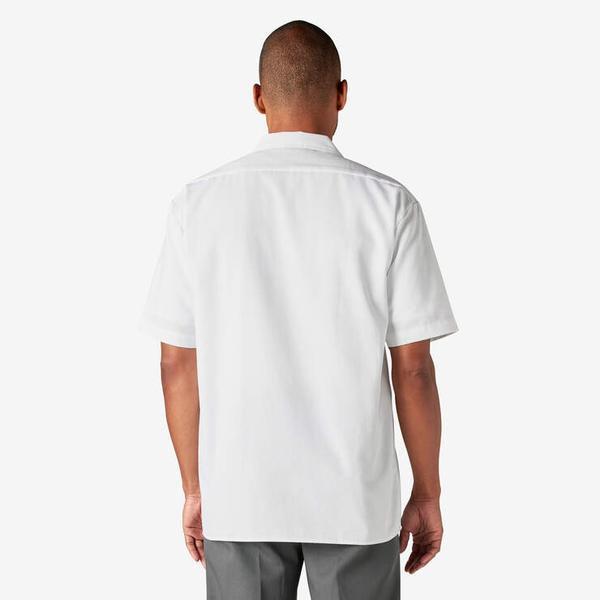 Dickies Short Sleeve Twill Work Shirt White