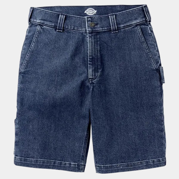 Dickies Skateboarding Denim Carpenter Shorts Stonewashed Indigo Blue