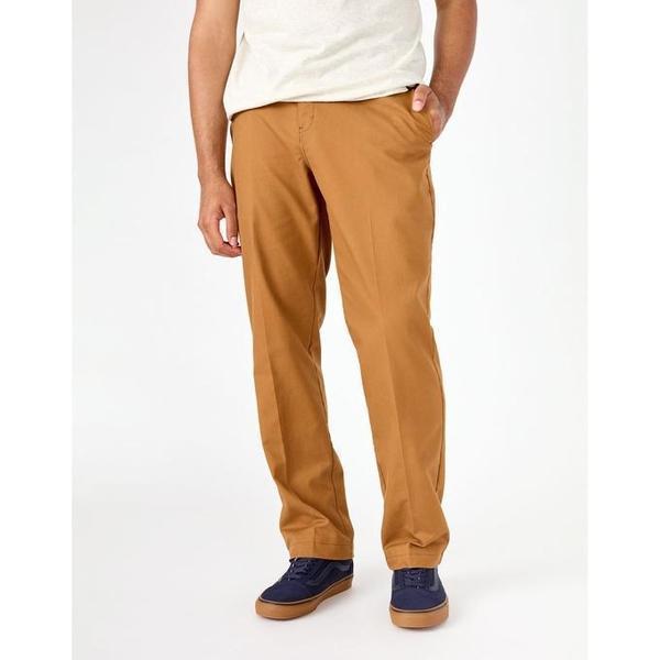 Dickies Skateboarding Pants Flex Slim Fit Straight Leg Brown Duck OG