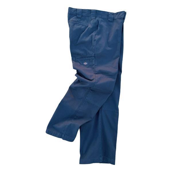 Dickies Worn In Loose Fit Double Knee Work Pants Dark Navy