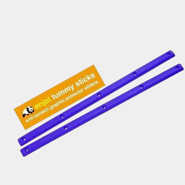 Enjoi Tummy Sticks Skateboard Rails Blue