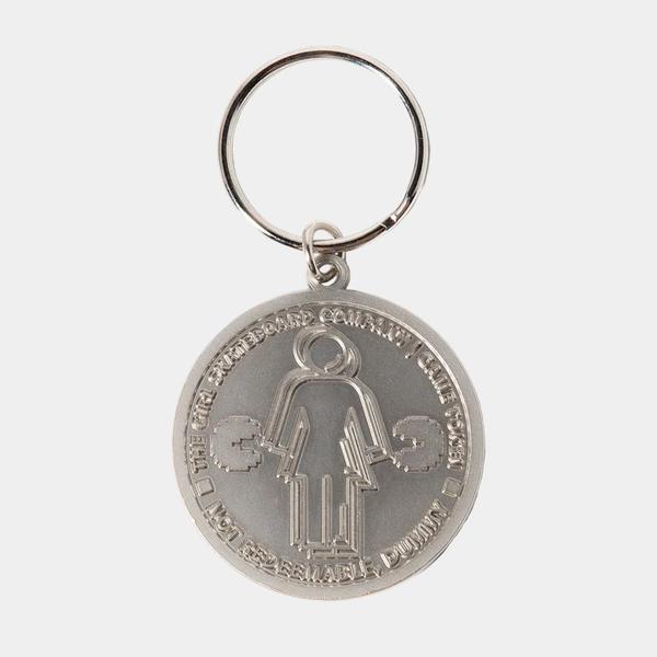 Girl Skateboards Pac-Man Game Token Keychain