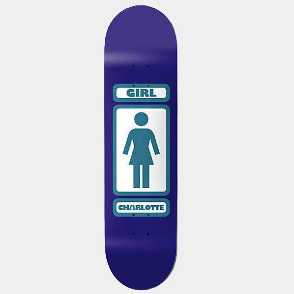 Girl Skateboards x Black Sheep "We OG Charlotte" Deck Purple 8.5"