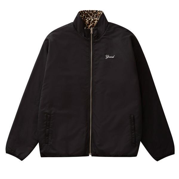Grand Collection Reversible Leopard Fleece Jacket