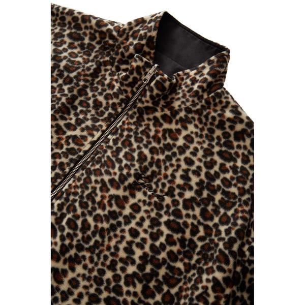Grand Collection Reversible Leopard Fleece Jacket