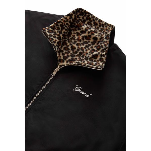 Grand Collection Reversible Leopard Fleece Jacket