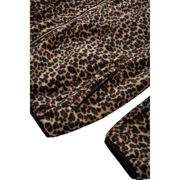 Grand Collection Reversible Leopard Fleece Jacket