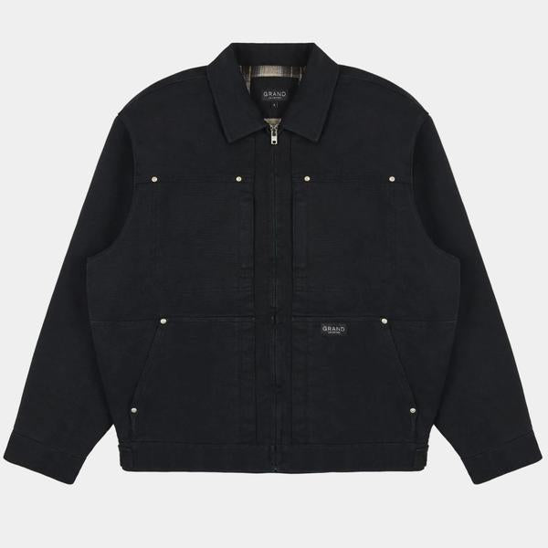 Grand Collection x Connor Champion Work Jacket Washed Black