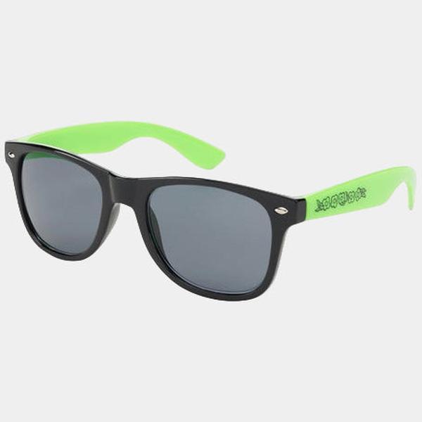Krooked Eyes Sunglasses Black - Green