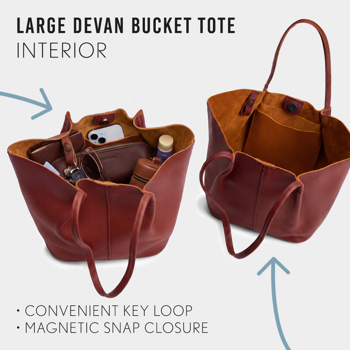 Devan Bucket Tote