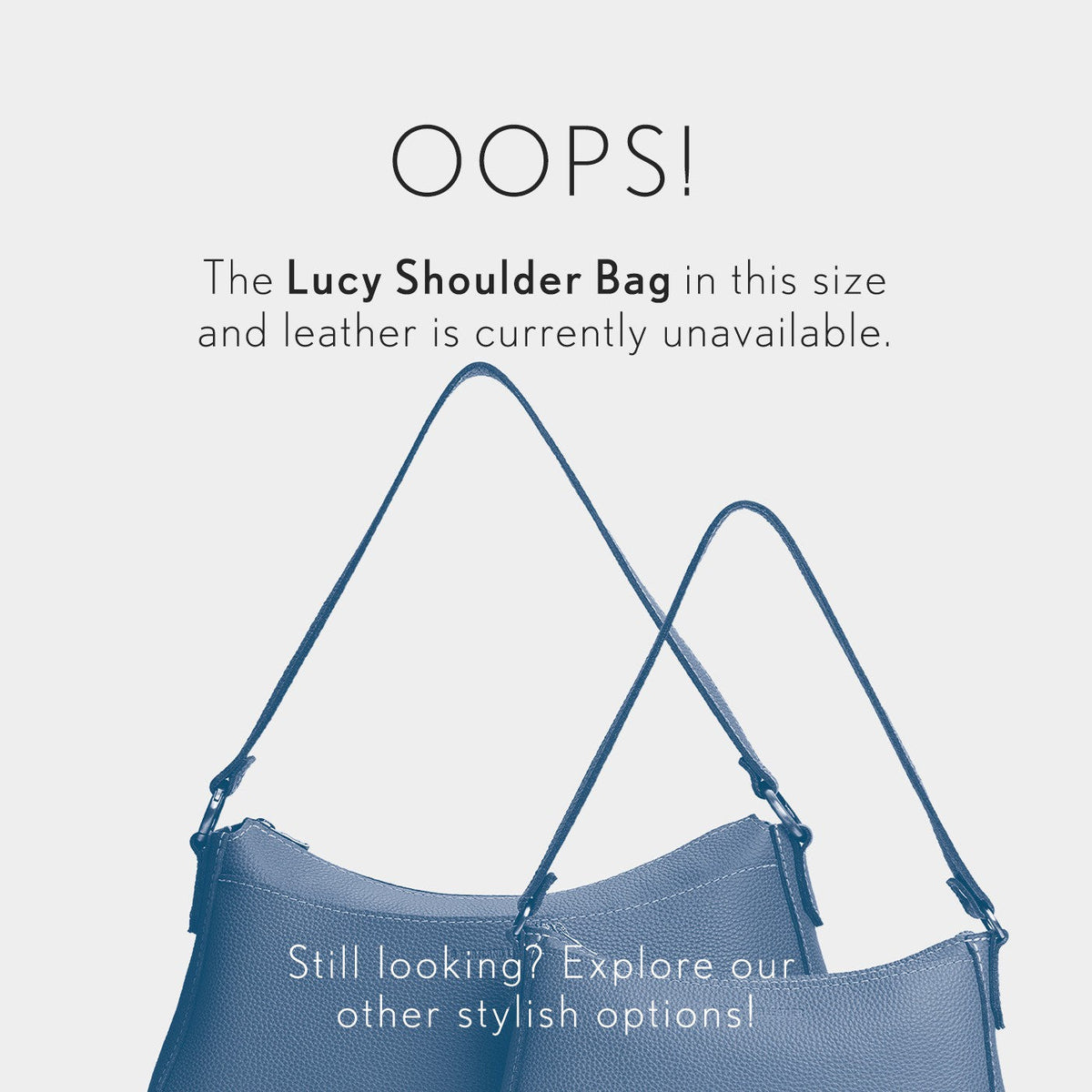 'Almost Perfect' Lucy Shoulder Bag