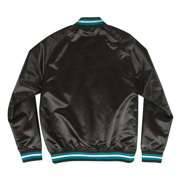 Mitchell & Ness Charlotte Hornets Lightweight Satin Jacket Black