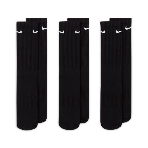 Nike Everyday Crew Socks 3-Pack Black
